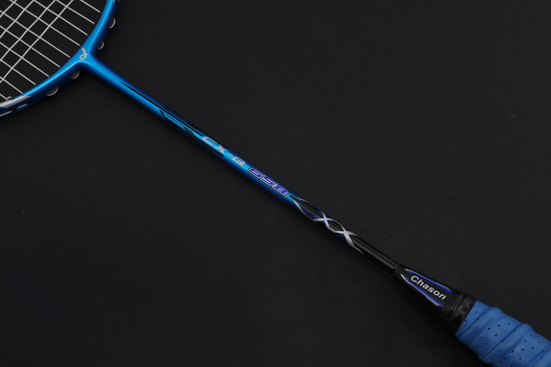 Premium Carbon Feather Racket CX-B658 Blå