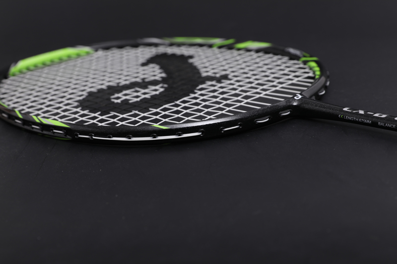 Premium Carbon Feather Racket CX-B658 Lys gul