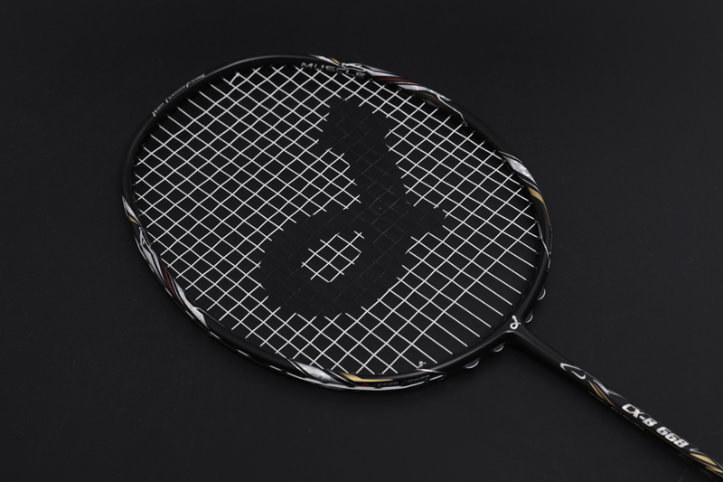 Premium Carbon Badmintonracket CX-B668 Sort