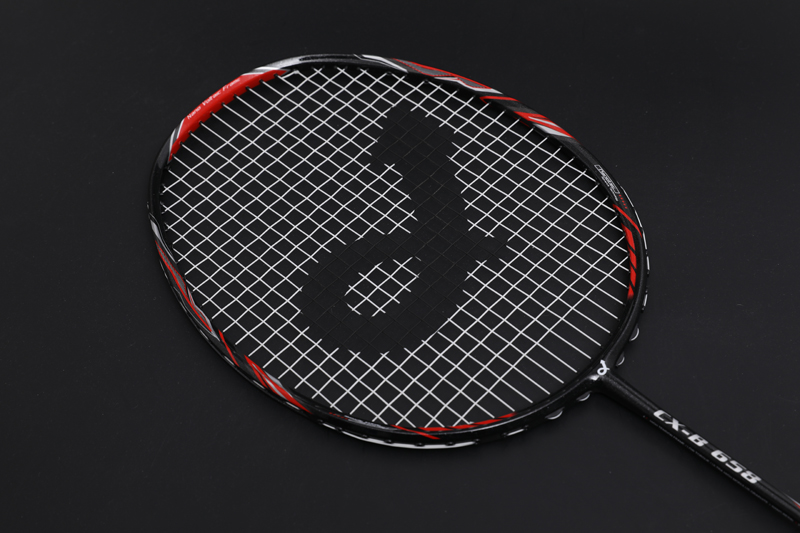 Premium Carbon Feather Racket CX-B658 Rød