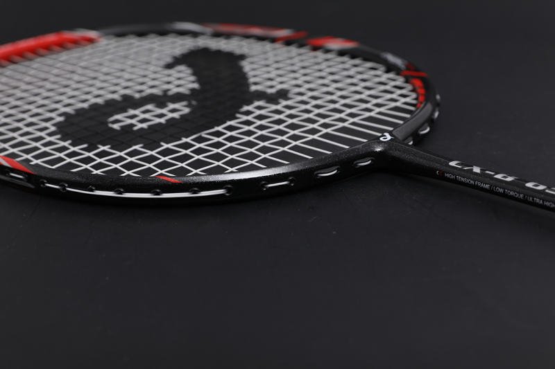 Premium Carbon Feather Racket CX-B658 Rød