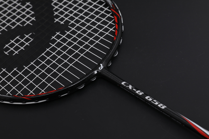 Premium Carbon Feather Racket CX-B658 Rød