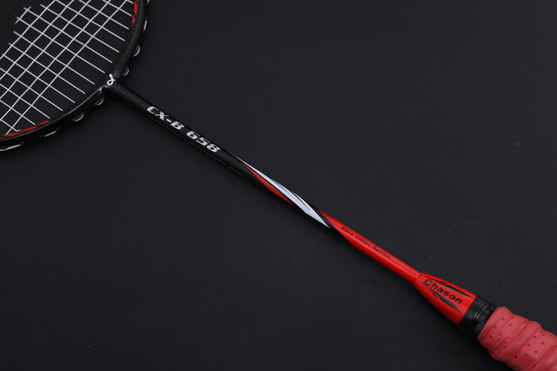 Premium Carbon Feather Racket CX-B658 Rød