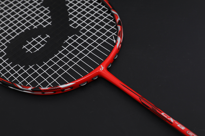 Premium Carbon Badmintonracket CX-B658 Rød