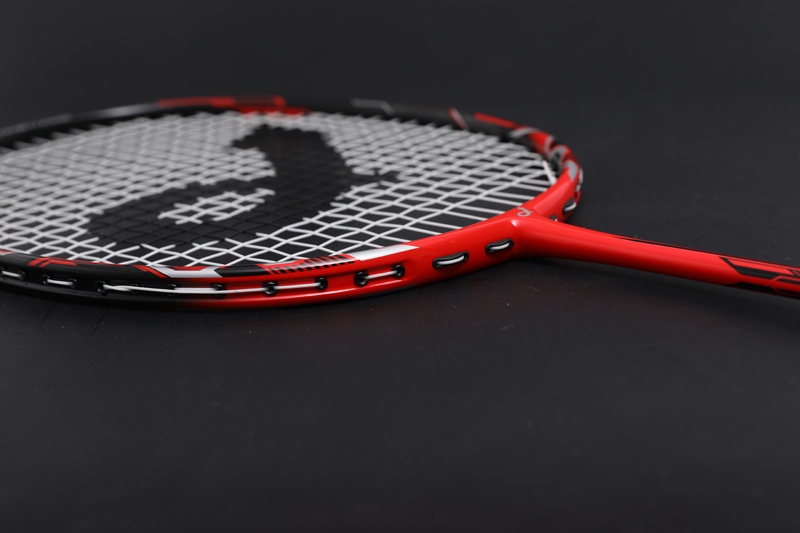 Premium Carbon Badmintonracket CX-B658 Rød