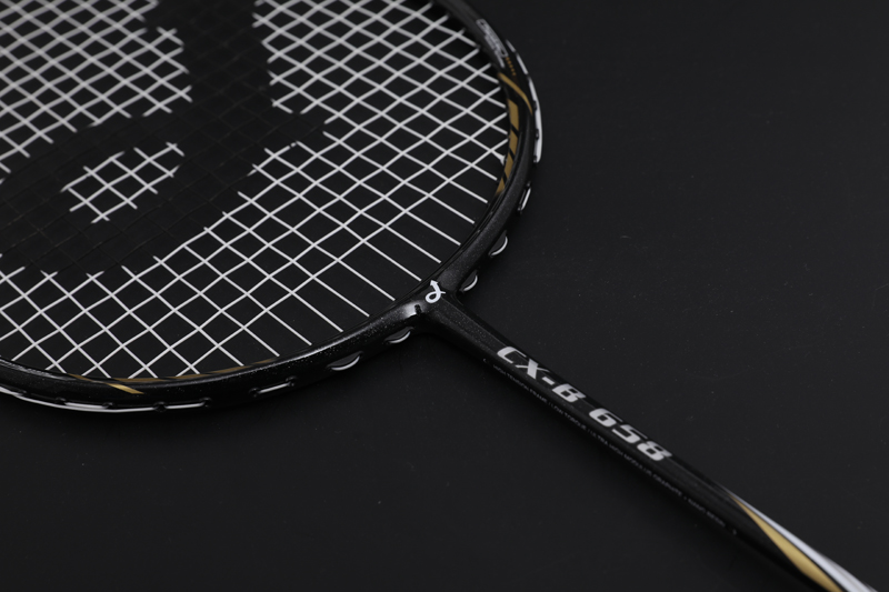 Premium Carbon Feather Racket CX-B658 Gul