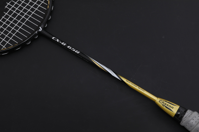 Premium Carbon Feather Racket CX-B658 Gul