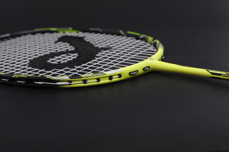 Premium Carbon Badmintonracket CX-B658 Lys gul