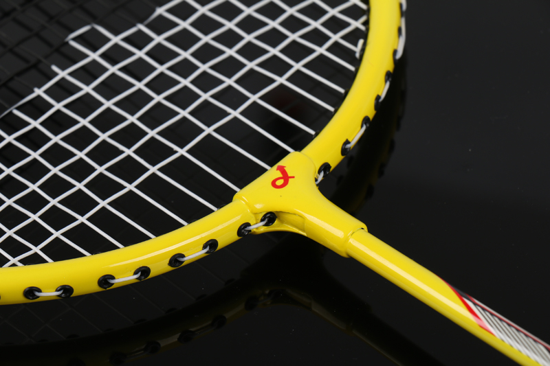 Badmintonracket i aluminium CX-B218 Gul